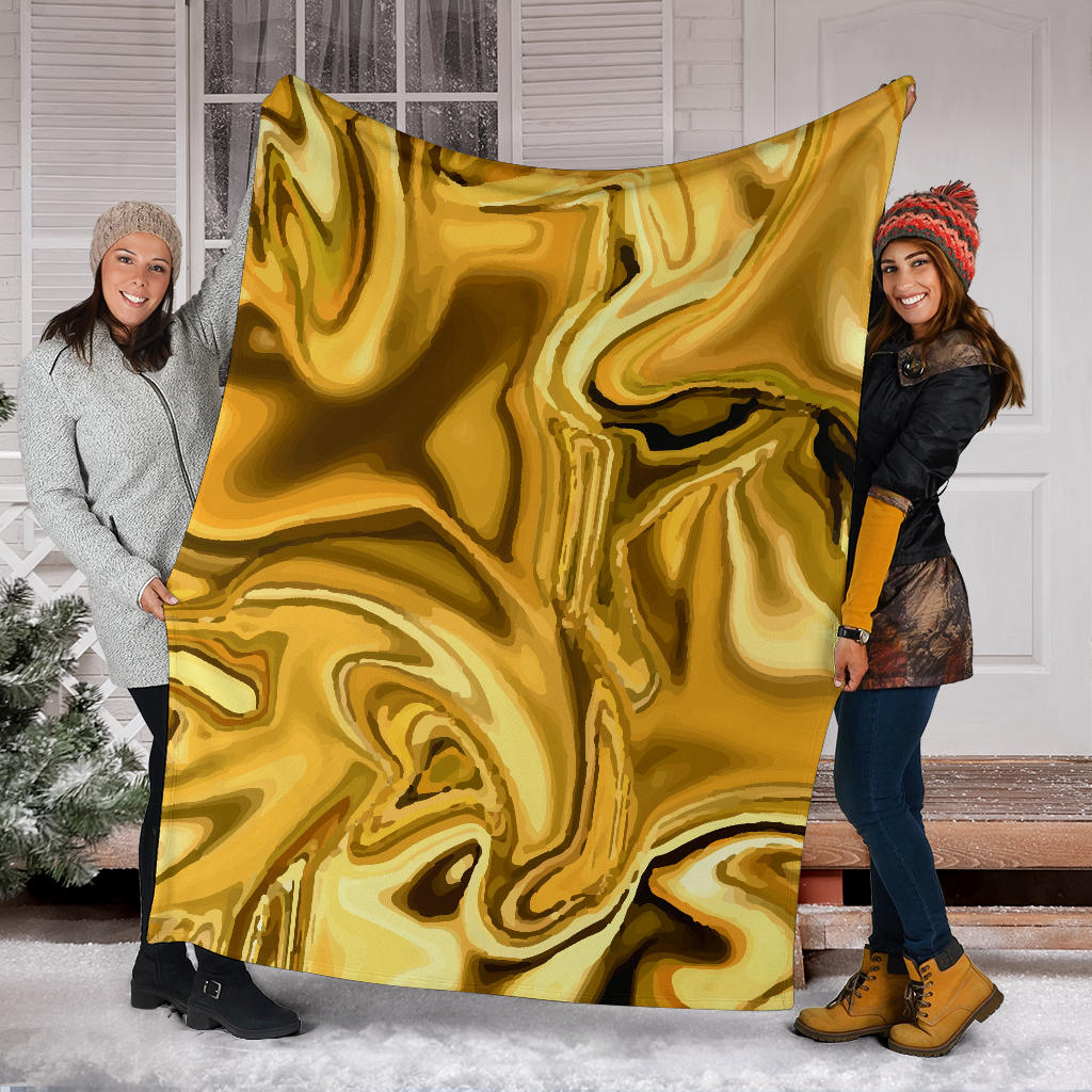 Liquid Pattern Print Design 03 Premium Blanket
