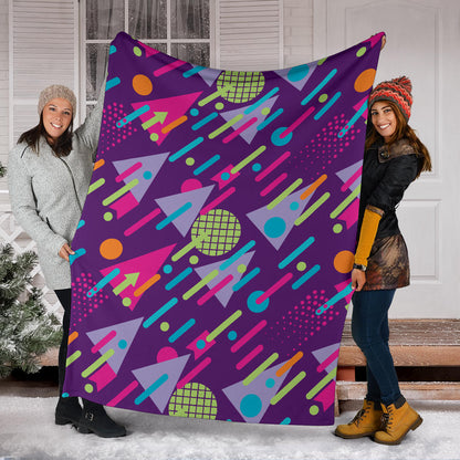 90s Pattern Print Design 4 Premium Blanket
