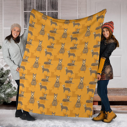 Berger Picard Pattern Print Design 01 Premium Blanket
