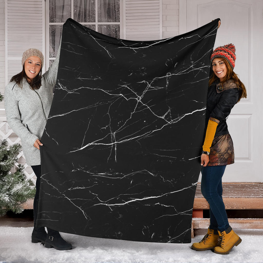 Marble Pattern Print Design 04 Premium Blanket