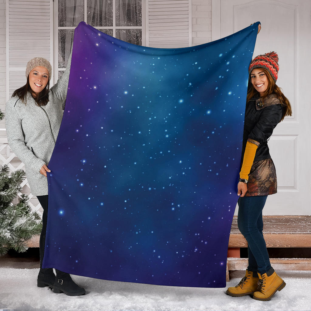 Nebula Pattern Print Design A01 Premium Blanket