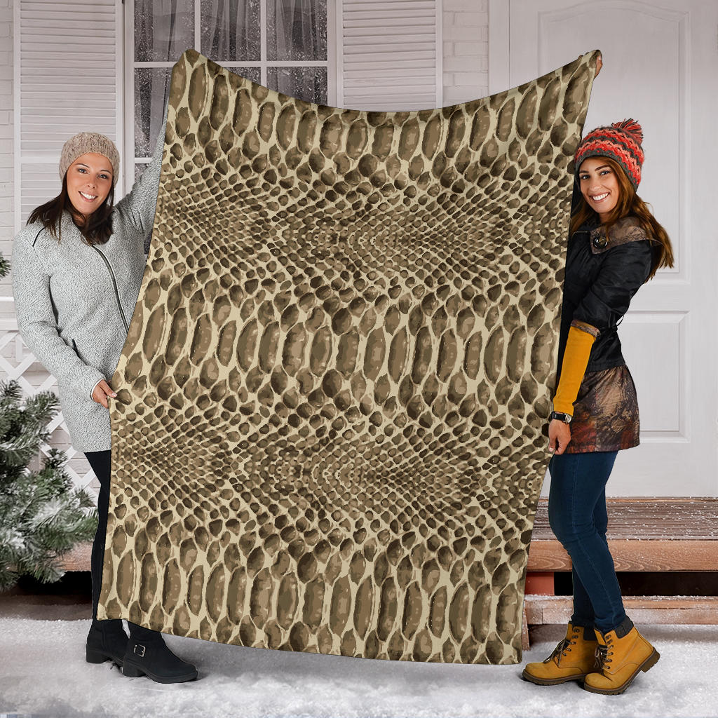 Python Pattern Print Design A02 Premium Blanket