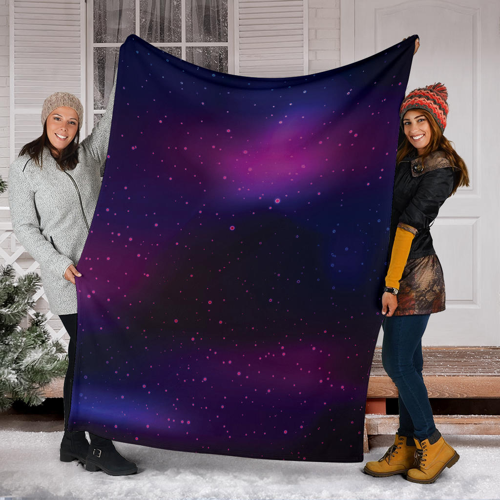 Night sky Pattern Print Design A04 Premium Blanket