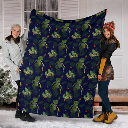 Boa Pattern Print Design 02 Premium Blanket