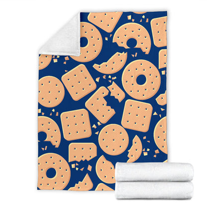 Cracker Pattern Print Design 03 Premium Blanket