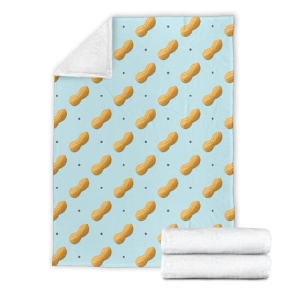 Peanut Pattern Print Design A03 Premium Blanket