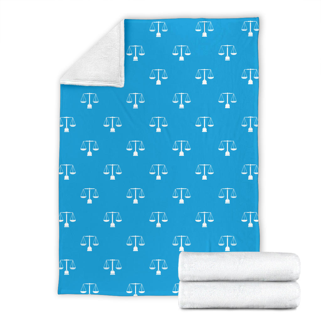 Libra Pattern Print Design 02 Premium Blanket