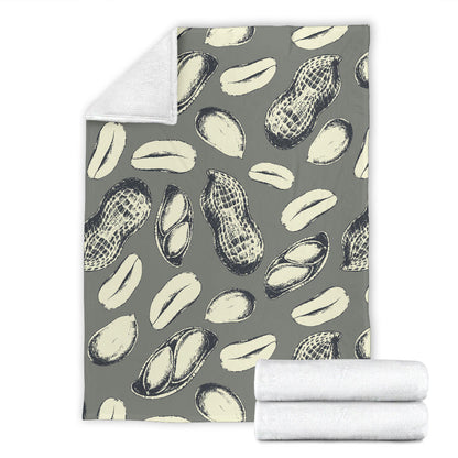 Peanut Pattern Print Design A01 Premium Blanket