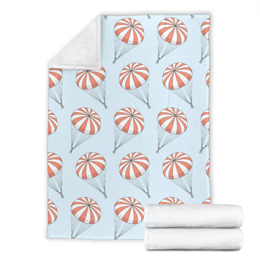 Skydiving Pattern Print Design 01 Premium Blanket