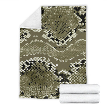 Python Pattern Print Design A04 Premium Blanket