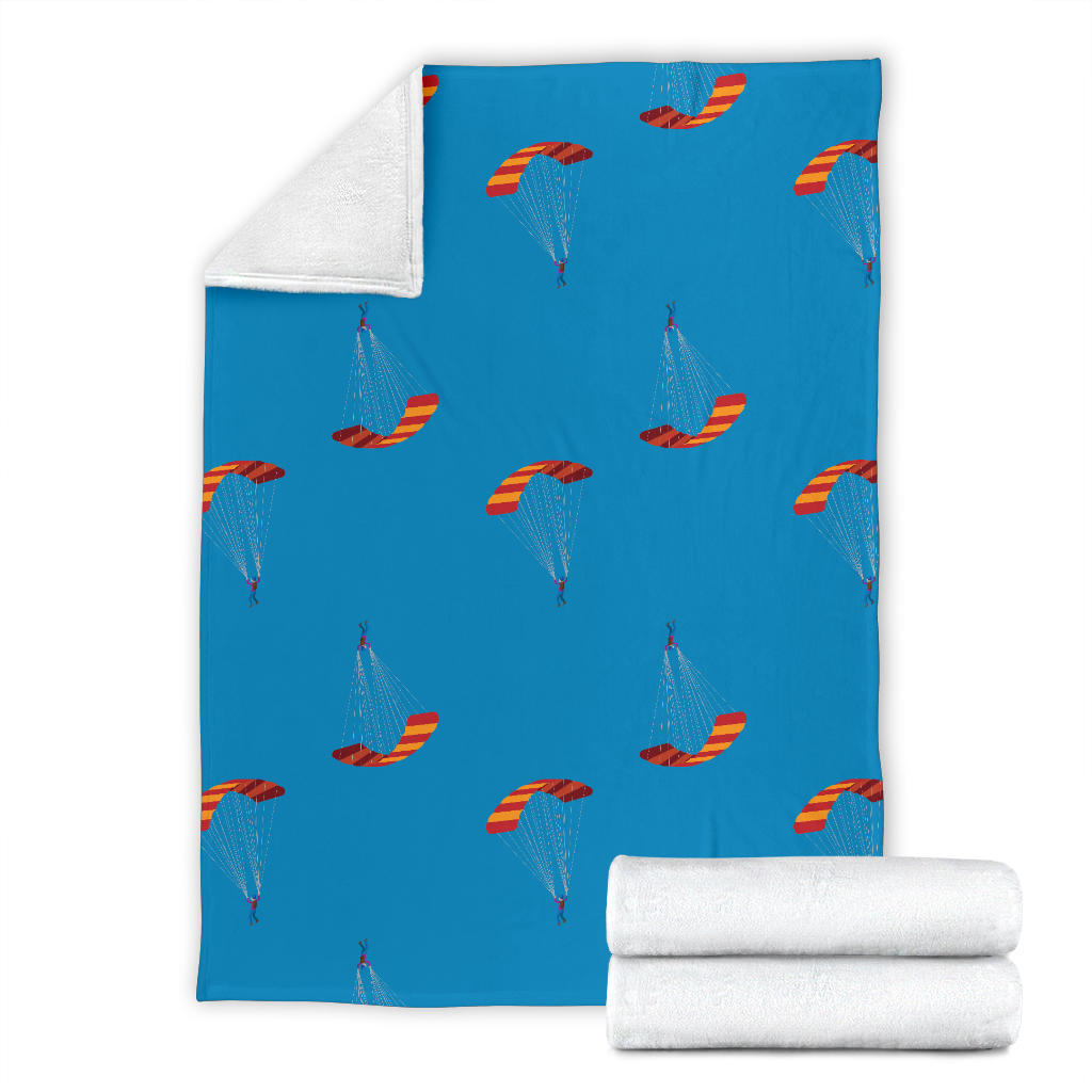 Paratrooper Pattern Print Design A01 Premium Blanket