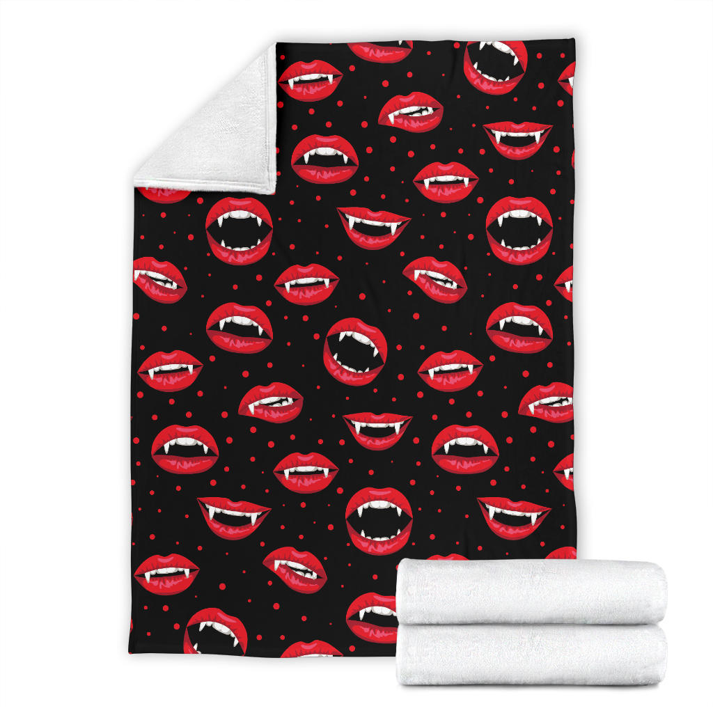 Halloween Pattern Print Design 01 Premium Blanket