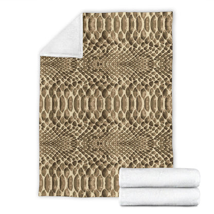 Python Pattern Print Design A02 Premium Blanket