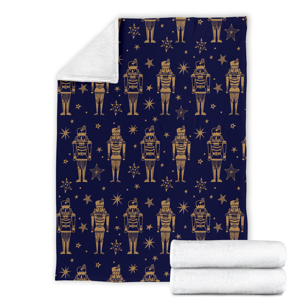 Nutcracker Pattern Print Design A05 Premium Blanket