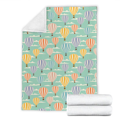 Ballon Pattern Print Design 01 Premium Blanket