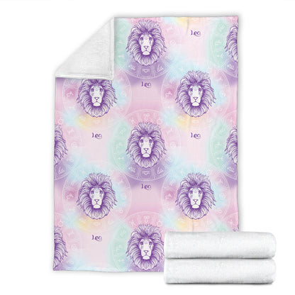 Leo Pattern Print Design 03 Premium Blanket