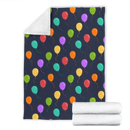 Ballon Colorful Pattern Print Design 03 Premium Blanket