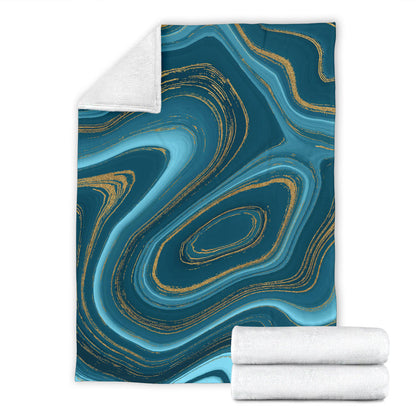 Liquid Pattern Print Design 04 Premium Blanket