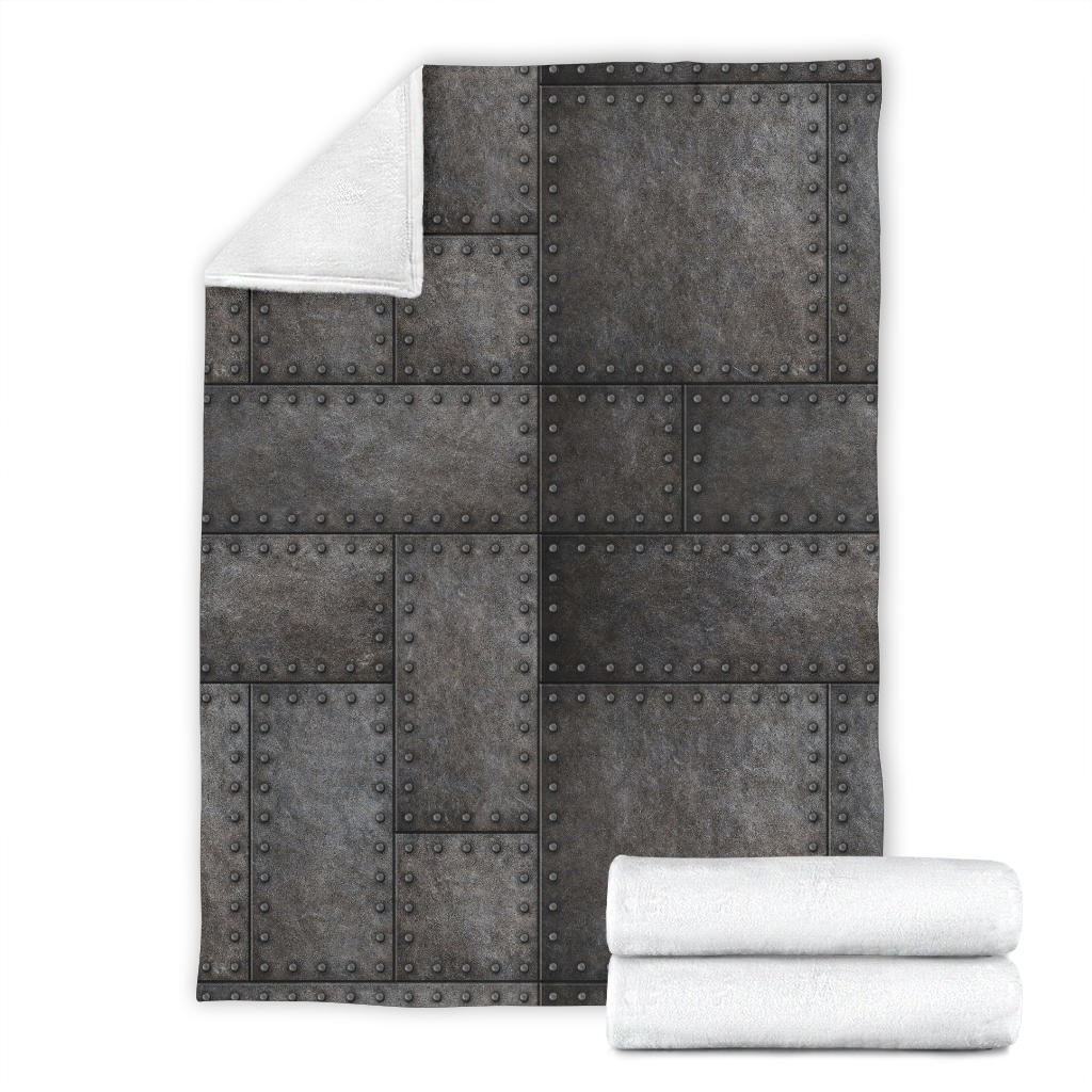 Armor Pattern Print Design 02 Premium Blanket