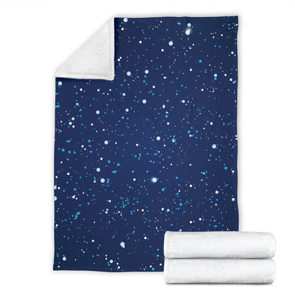 Night sky Pattern Print Design A03 Premium Blanket