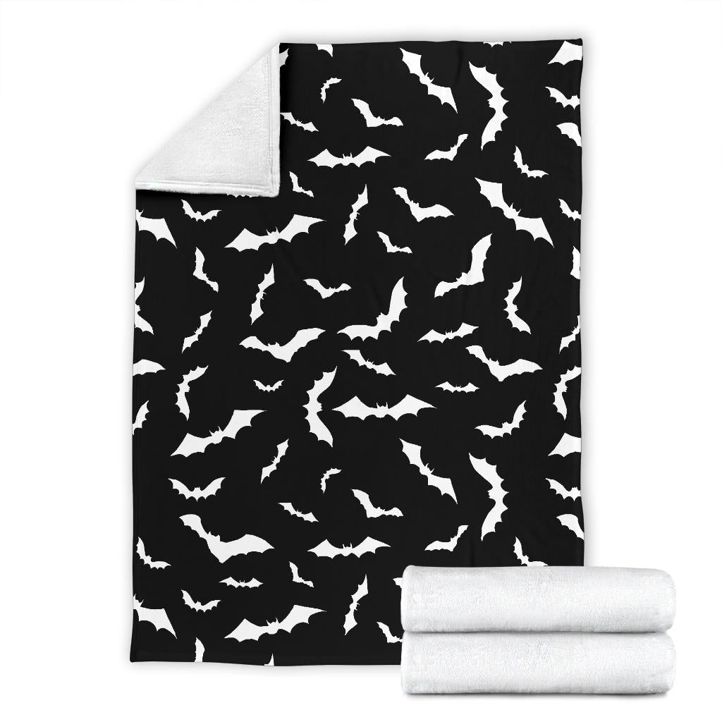 Bat Pattern Print Design 05 Premium Blanket