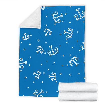 Libra Pattern Print Design 05 Premium Blanket