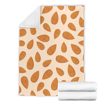 Almond Pattern Print Design 03 Premium Blanket