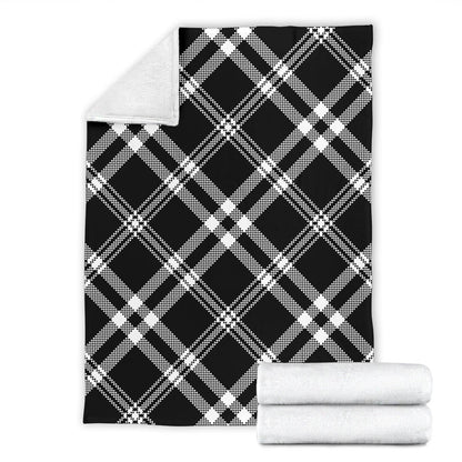 Madras Pattern Print Design 03 Premium Blanket