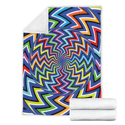 Optical illusion Pattern Print Design A02 Premium Blanket