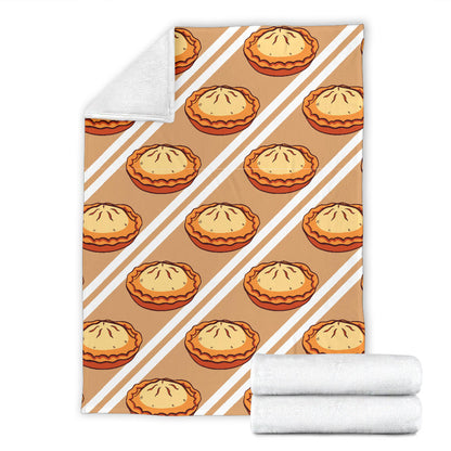 Pie Pattern Print Design A02 Premium Blanket