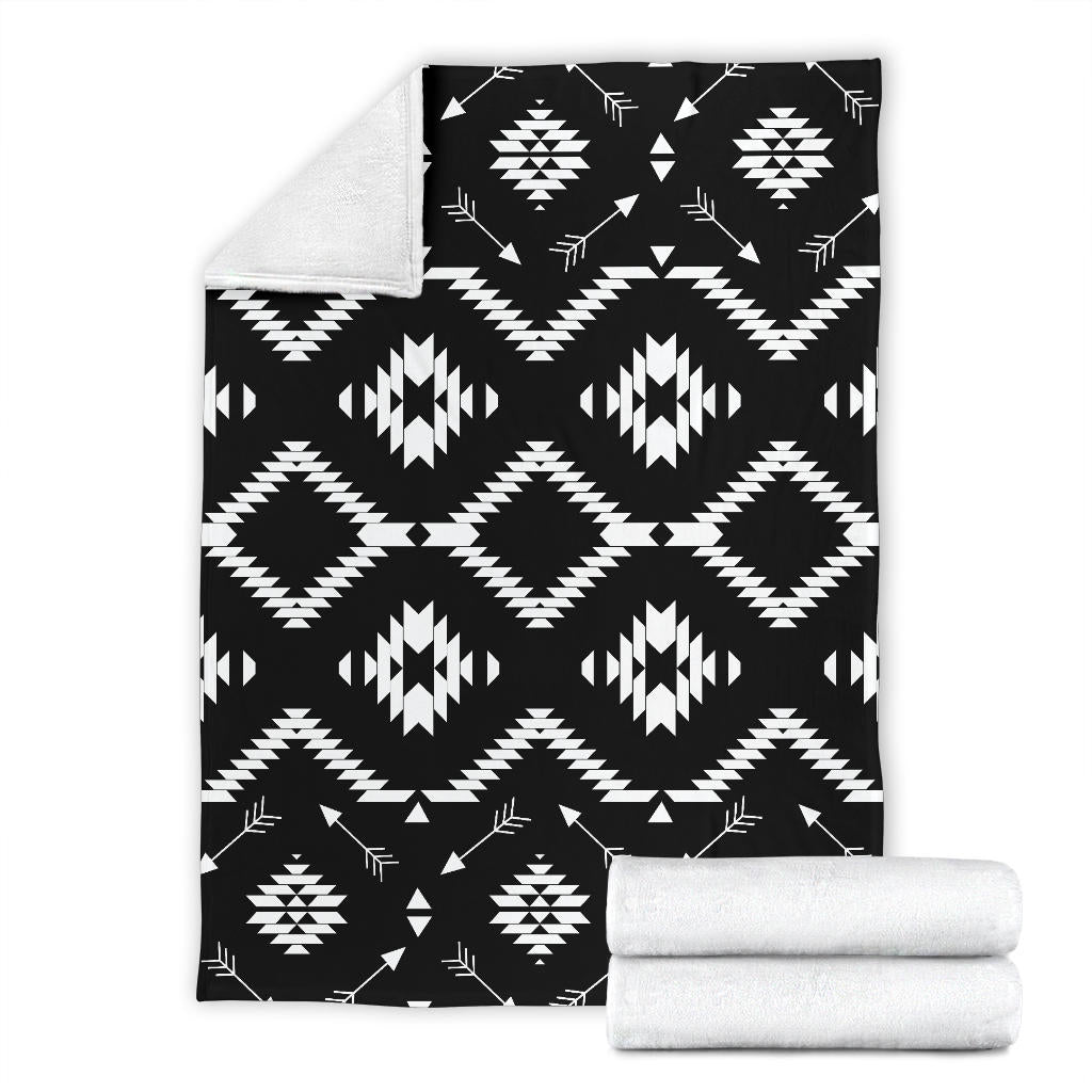 Native Pattern Print Design A04 Premium Blanket