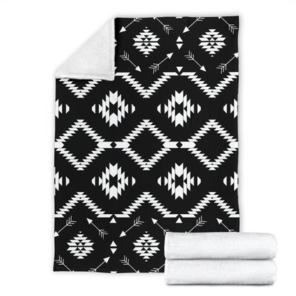 Native Pattern Print Design A04 Premium Blanket