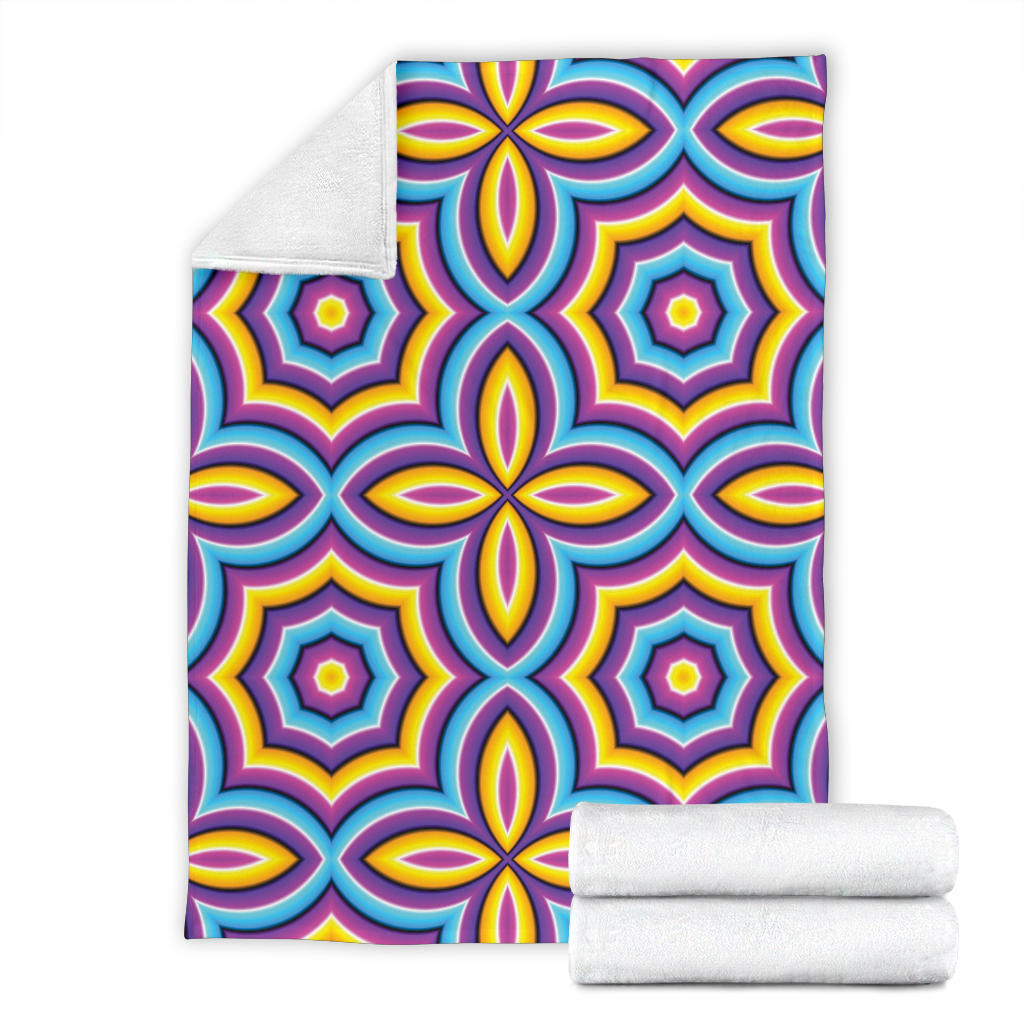 Optical illusion Pattern Print Design A03 Premium Blanket