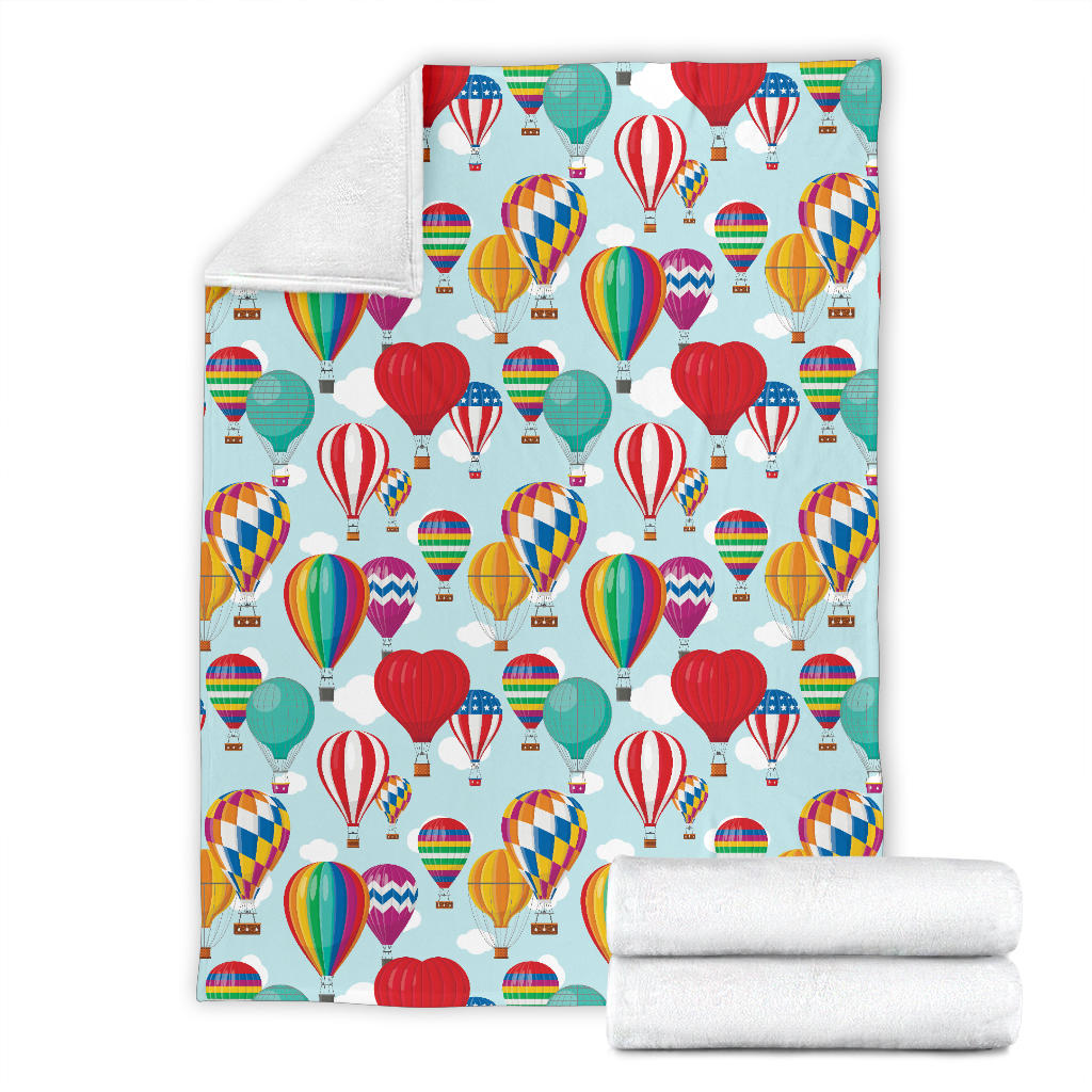 Ballon Pattern Print Design 07 Premium Blanket