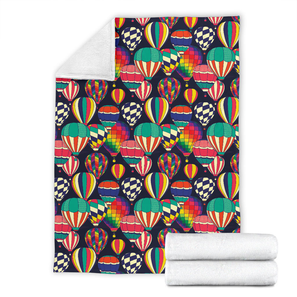 Ballon Pattern Print Design 02 Premium Blanket