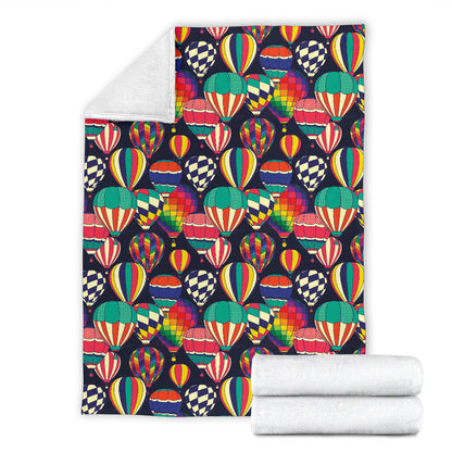 Ballon Pattern Print Design 02 Premium Blanket