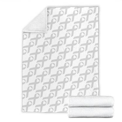 Brain cancer Pattern Print Design 02 Premium Blanket