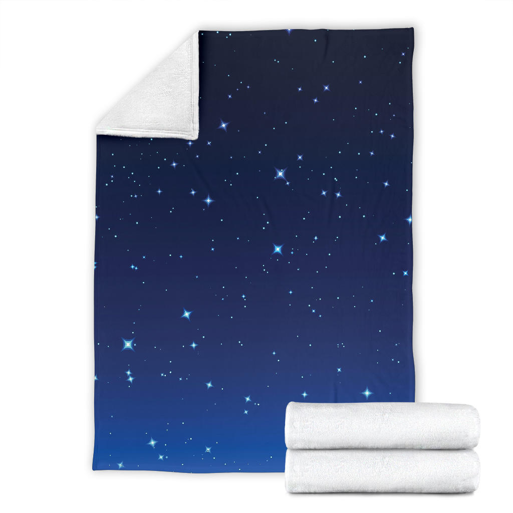 Night sky Pattern Print Design A01 Premium Blanket
