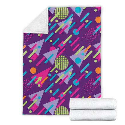 90s Pattern Print Design 4 Premium Blanket
