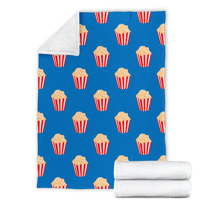 Popcorn Pattern Print Design A04 Premium Blanket