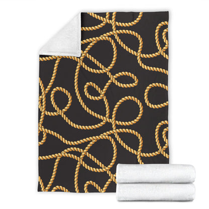 Rope Pattern Print Design A04 Premium Blanket