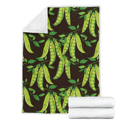 Peas Pattern Print Design A03 Premium Blanket