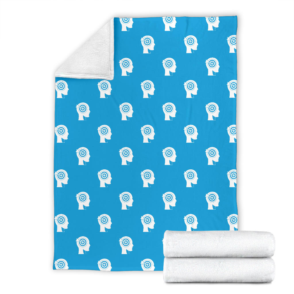 Psychology Pattern Print Design A03 Premium Blanket
