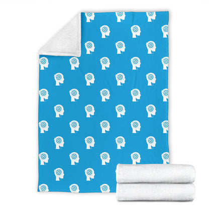 Psychology Pattern Print Design A03 Premium Blanket