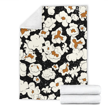 Popcorn Pattern Print Design A02 Premium Blanket