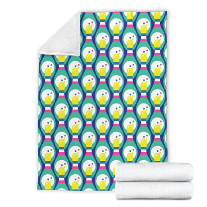 Bowling Pattern Print Design 04 Premium Blanket
