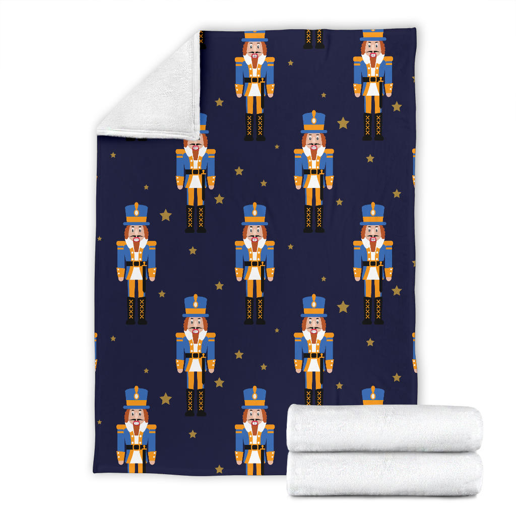 Nutcracker Pattern Print Design A04 Premium Blanket