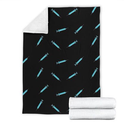 Phlebotomist Pattern Print Design A04 Premium Blanket