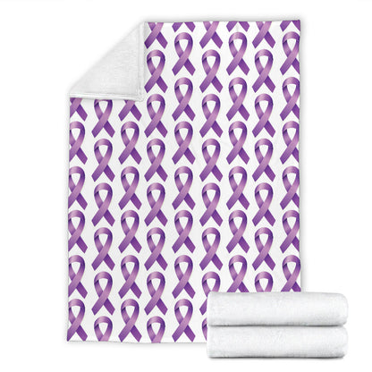 Pancreatic cancer Pattern Print Design A01 Premium Blanket