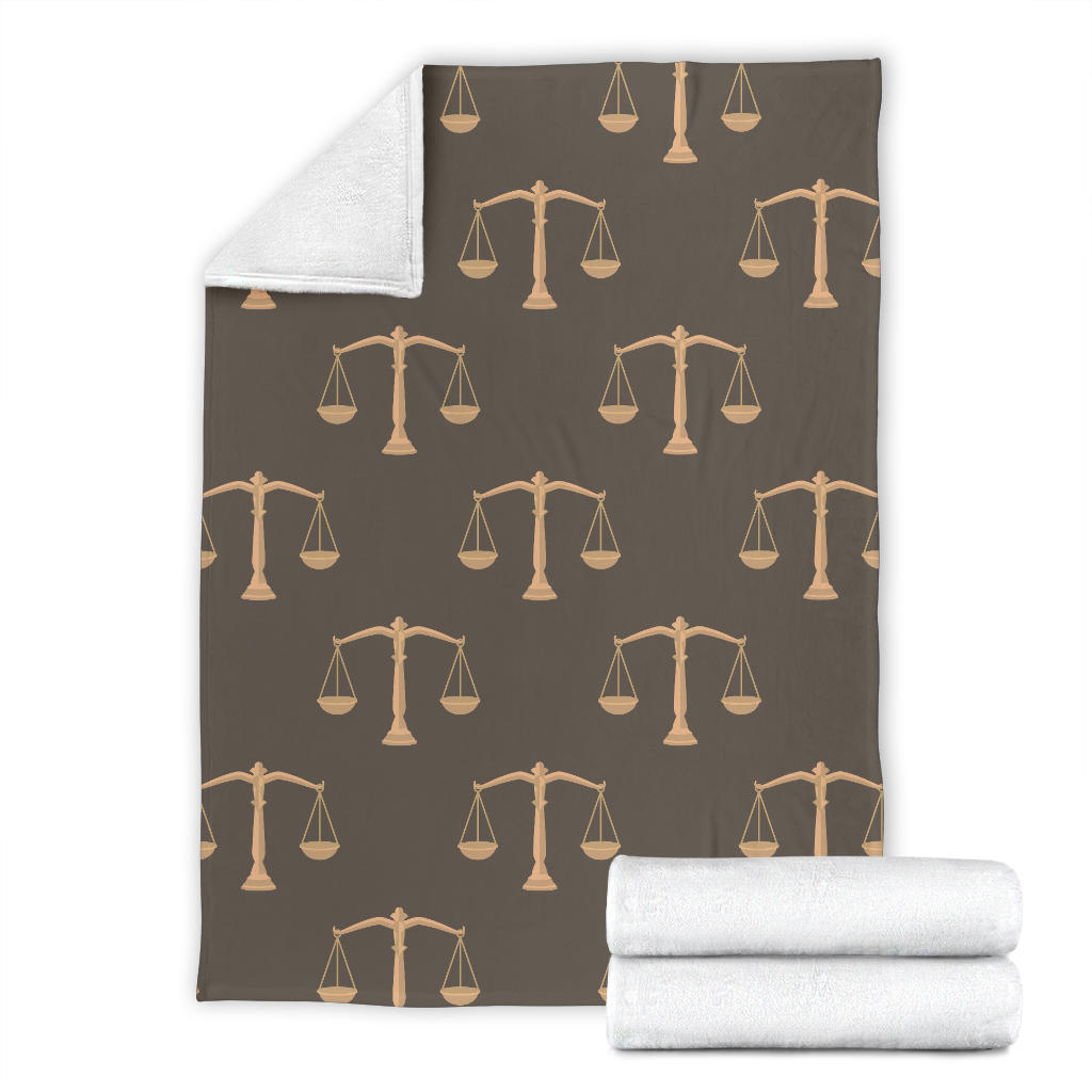 Libra Pattern Print Design 01 Premium Blanket